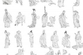 历史人物详细图 历史人物详细图简笔画