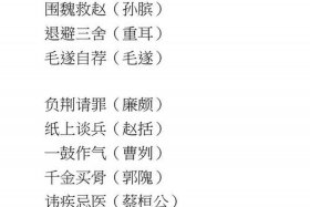 形容历史人物的成语 形容历史人物的成语100个