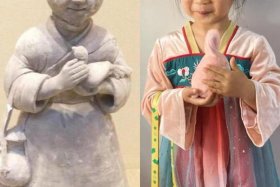 古代人物模仿；古代人物模仿秀图片女孩