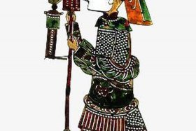 历史人物皮影图片；历史人物背影图片