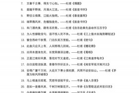 歌颂中国历史的诗句，描写中国历史的诗