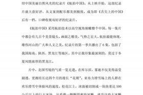 中国历史纪录片观后感300字，中国历史纪录片观后感300字左右