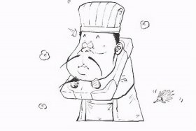 中国历史人物动漫绘画、历史人物动漫简笔画