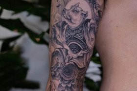 中国历史上的人物纹身、中国古老纹身