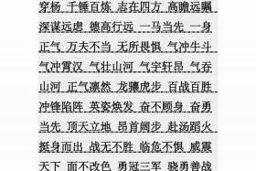 四字词语历史人物故事讲解 - 四字成语历史人物