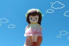 黏土手工摆件人物（粘土超萌小摆件简易）