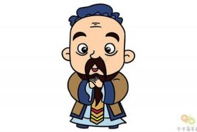 历史人物画简单，历史人物画简单又漂亮图片