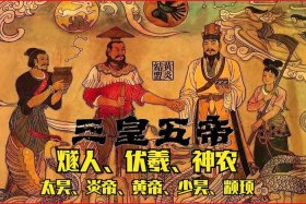 中国历史上三皇是哪三位，中国三皇是谁