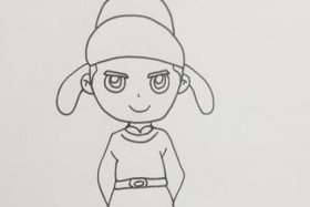 中国古代人物画李白，画古代诗人李白