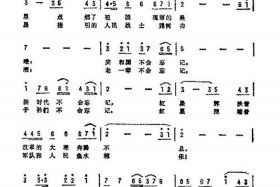 中国历史的歌曲 - 中国历史的歌曲名