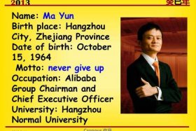 历史人物英语演讲；历史人物英语介绍
