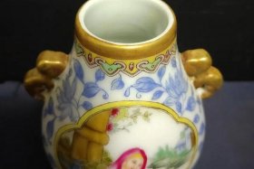 雍正人物珐琅价值、雍正珐琅彩款识图片