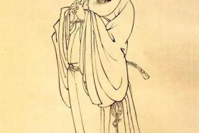 历代白描人物画；历代白描人物画像