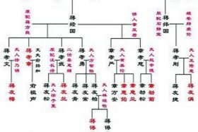 中国历史人物的家属关系是什么、历史人物后代家谱