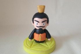 历史人物泥塑图片、历史人物橡皮泥手工制作