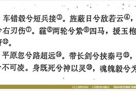 中国历史人物古文摘抄，中国历史人物古诗