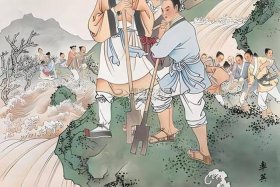 中国历史人物大禹治水的故事；中国历史人物大禹治水的故事简介