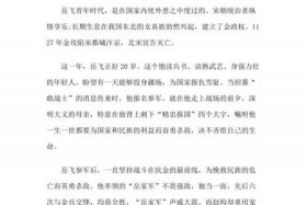 历史岳飞的故事 中国历史岳飞故事