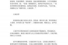 王戎是不是历史名人（王戎这个人物）