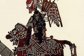 皮影人物图片；现代皮影人物图片