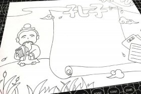 中国历史人物与故事简笔画图片（中国历史故事人物手抄报）