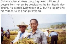 袁隆平算得上伟人吗（袁隆平是功臣吗）