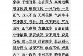 关于中国历史人物的四字词语、关于中国历史人物的四字词语有哪些