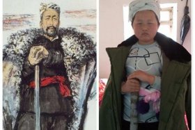 中国历史人物模仿秀图片初一；模仿历史名人