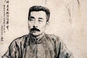 历史人物现代画图片；历史人物画作品