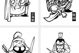 中国历史人物合集照片素材大全（中国历史人物图片简笔画）