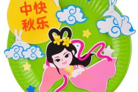 纸盘画中国风人物（纸盘画中国传统文化）