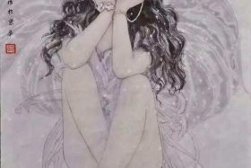 水墨人物图 水墨人物图片