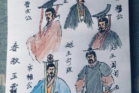 历史人物漫画绘画过程 - 历史人物漫画手绘