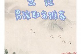 中国武姓目前名人录 武姓名人堂