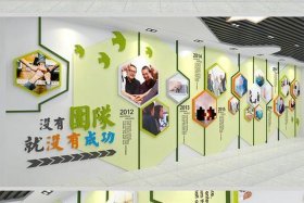 人物简介形象墙、人物形象设计海报