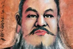 中国历史名人画像谱、中国历史名人及画作