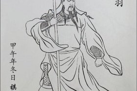 中国历史人物卡片简笔画（历史人物卡片简笔画赵云）