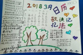 感恩历史手抄报图片（感恩日历手抄报）