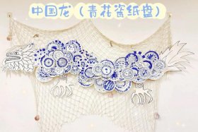 纸盘画中国、纸盘画中国元素