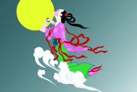 中国传统神话故事人物嫦娥 中国古代神话传说嫦娥