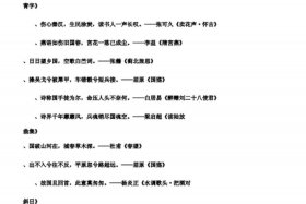 有关历史人物的古诗，有关历史人物的古诗名句