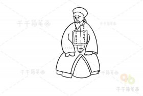 中国历史人物表图片高清版（中国历史人物图片简笔画）