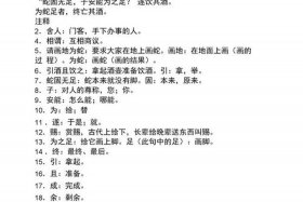 中国历史人物古文翻译、中国历史人物文言文