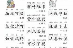 熟悉历史的成语；熟悉历史的成语大全