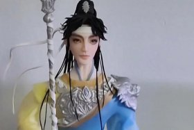 历史人物黏土制作方法，超轻粘土制作历史人物