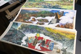 一幅画看尽中国历史；中国历史的画卷