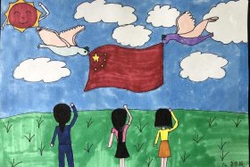 儿童画中国历史图片；儿童画中国画图片