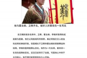 卫青霍去病对中国的影响（卫青霍去病被移出历史书）