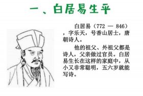 白居易的人生经历及事迹 - 白居易的人生经历及事迹简介