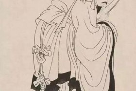 素描历史人物形象绘画（素描画古代人物）